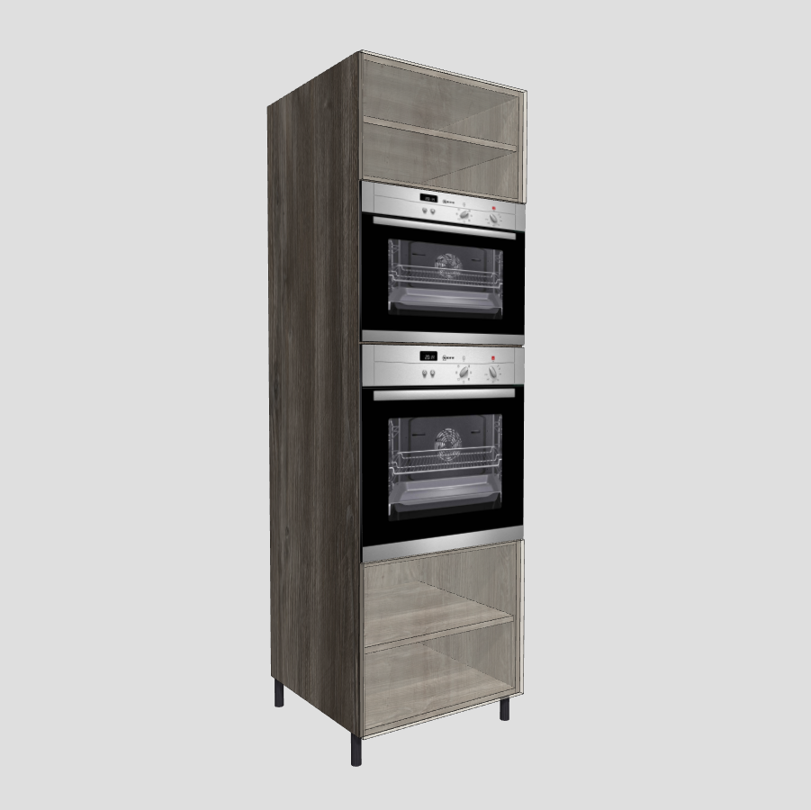Kitchen Unit With Double Oven